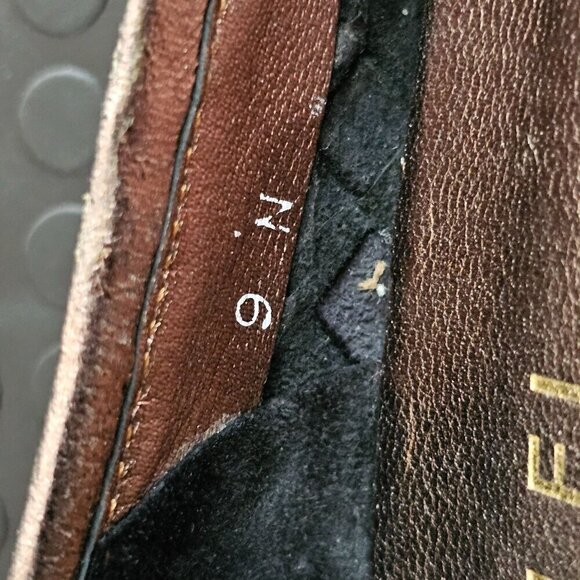 Amalfi By Rangoni Women's Silver & Bronze Woven Leather Shoes, 1" Heel, Size 9N - Picture 3 of 9